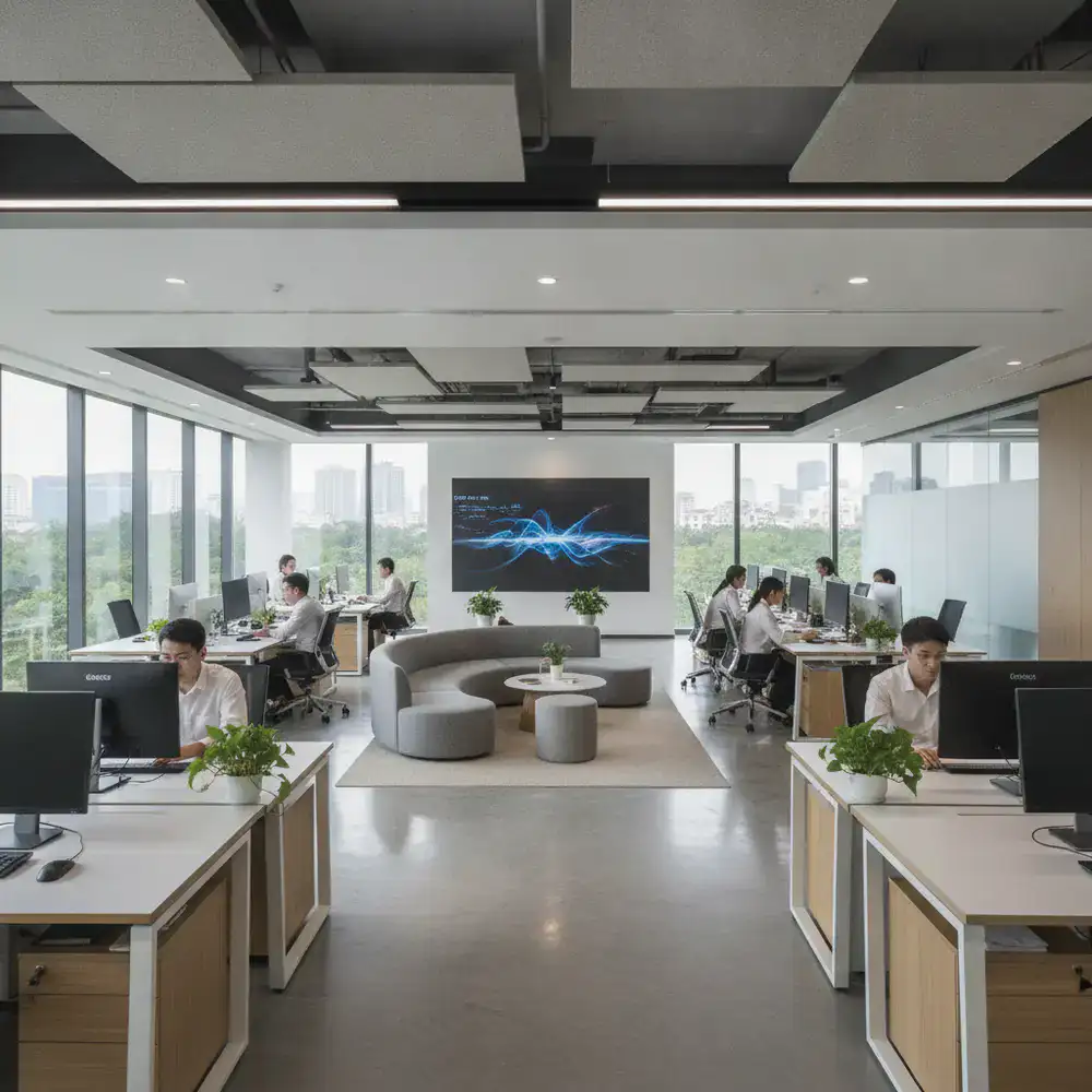 Lotus Software Solutions modern office in Hanoi